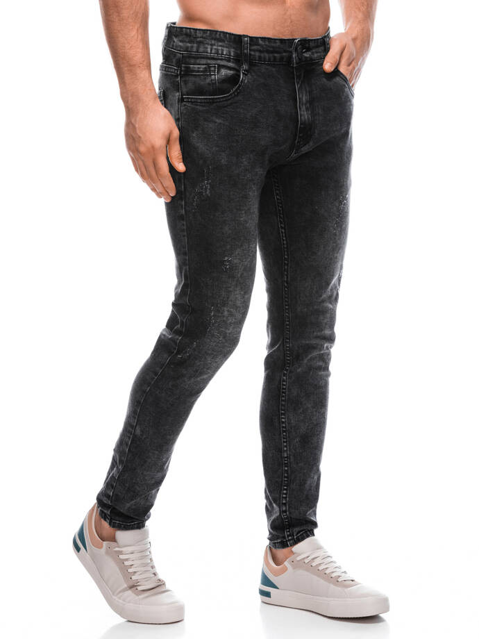 Spodnie męskie jeansowe 1436P - czarne