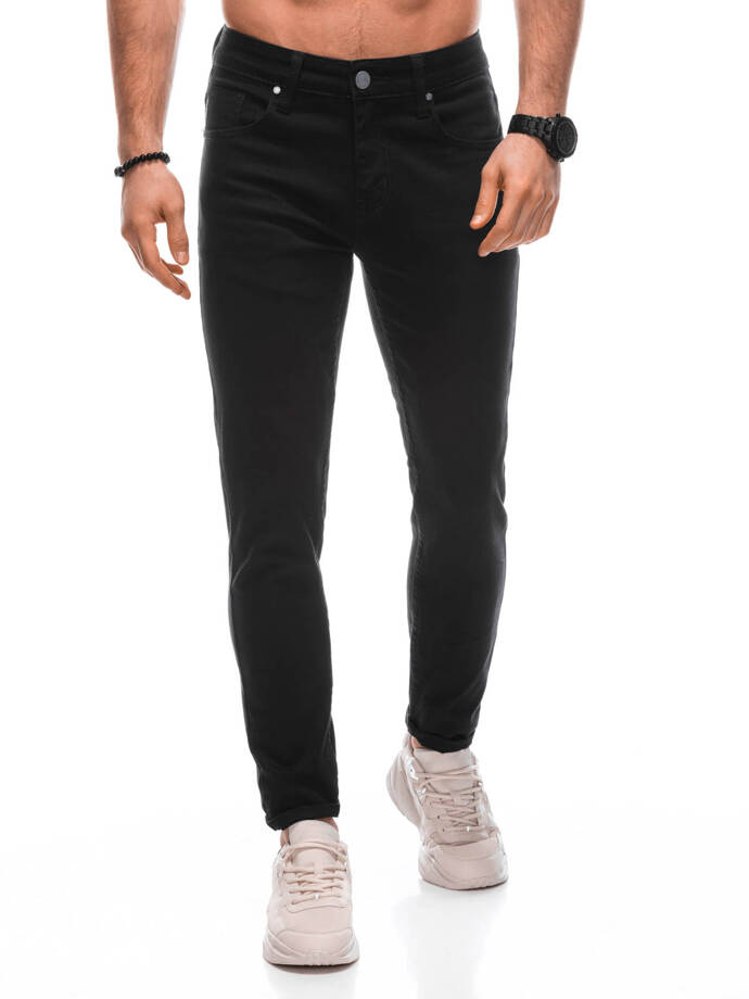 Spodnie męskie jeansowe 1442P - czarne