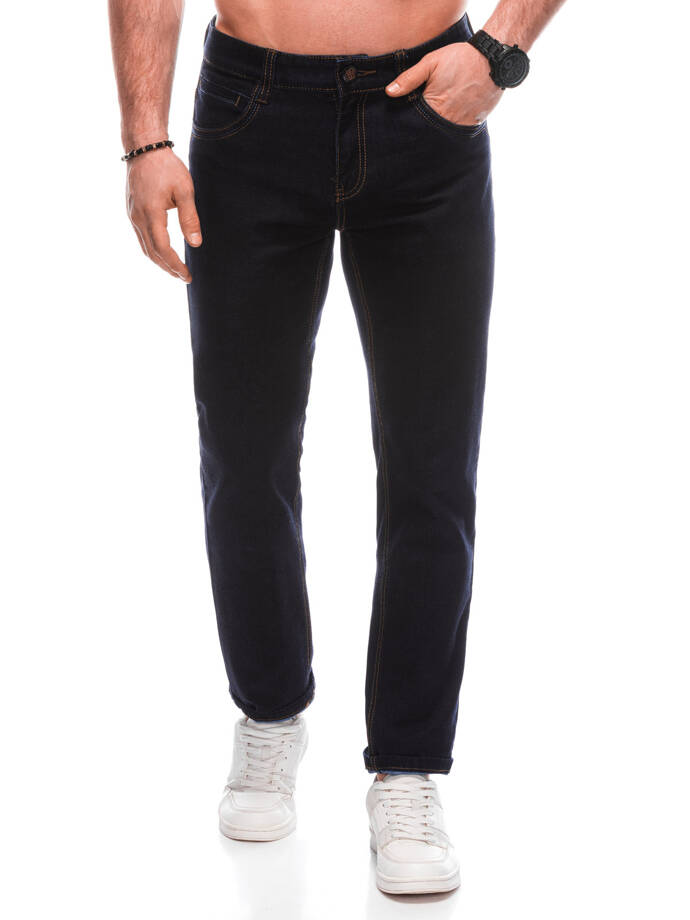 Spodnie męskie jeansowe 1463P - ciemnoniebieskie